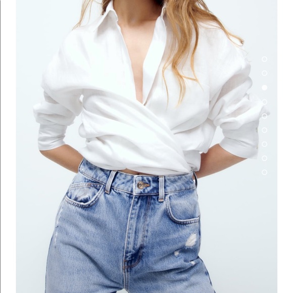 Zara Mom Fit Jeans - Picture 4 of 11